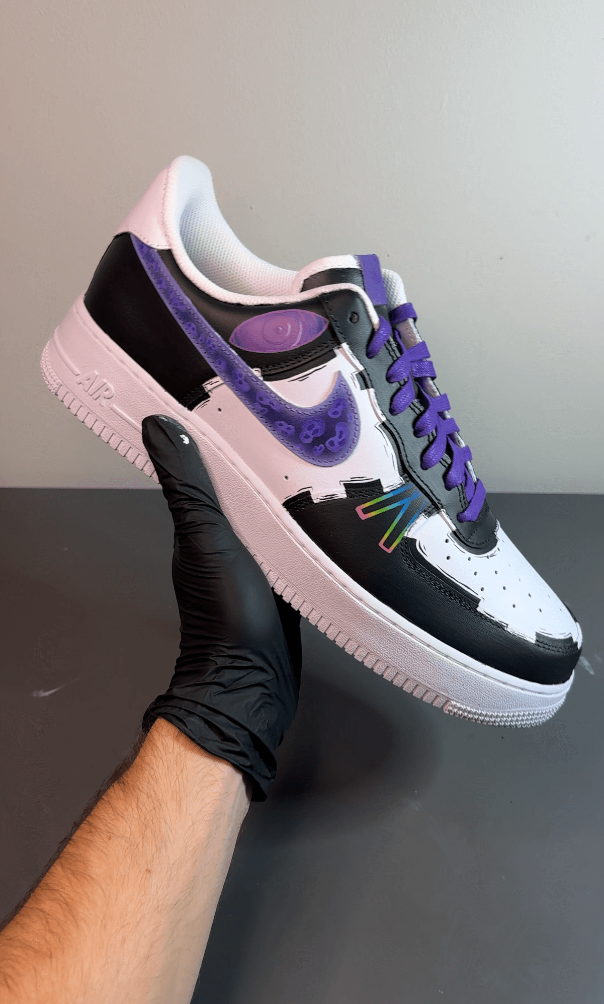 Evil Eye Nike Air Force 1's