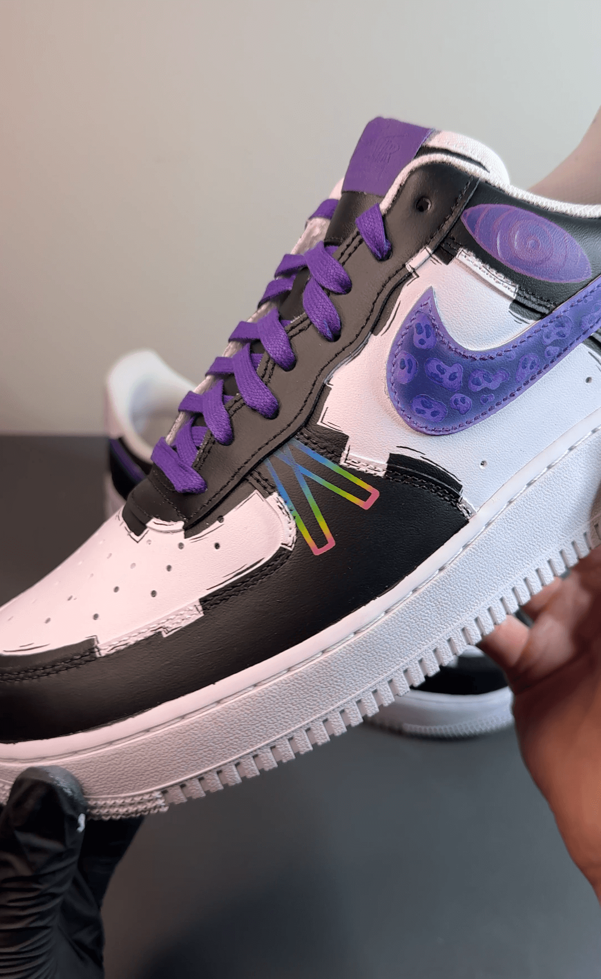Evil Eye Nike Air Force 1's